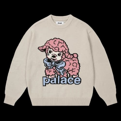 Palace Lamb Knit 'White'