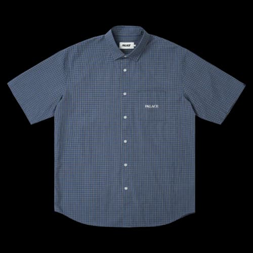 Palace Standard Check Shirt 'Navy'