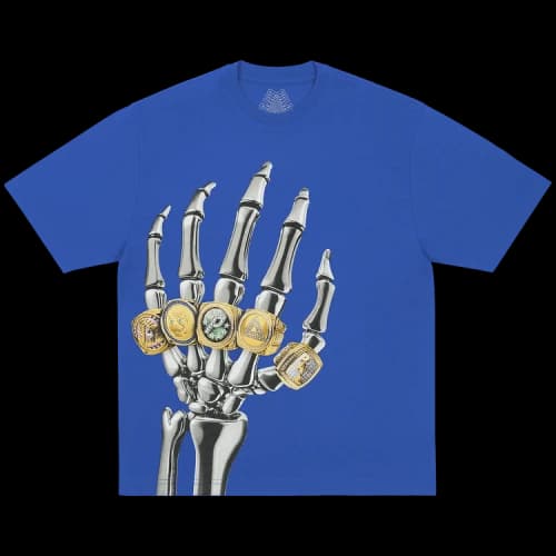 Palace Mechanical Champion T-Shirt 'Deep Sea Blue'
