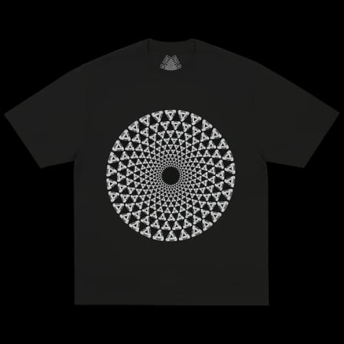 Palace Swirly T-Shirt 'Black'