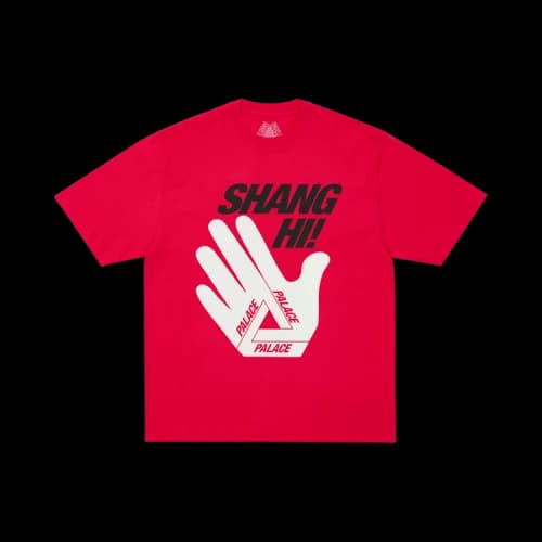 Palace Shanghai T-Shirt 'Racey Red'
