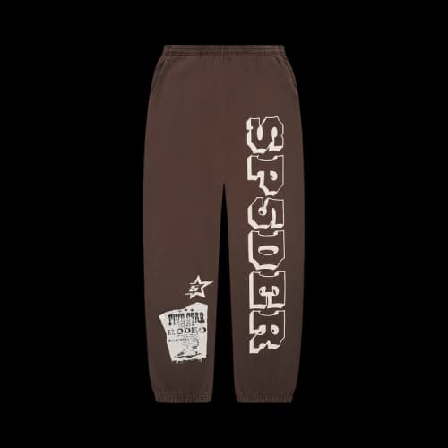 Sp5der 5star Rodeo Sweatpant 'Brown'