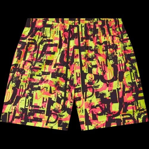 Purple Brand Archetype Swim Shorts Green Pink
