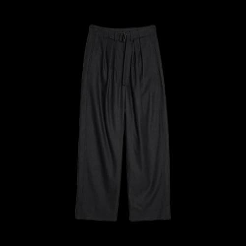 Lemaire Belted Cropped Pants 'Antracite/Grey'