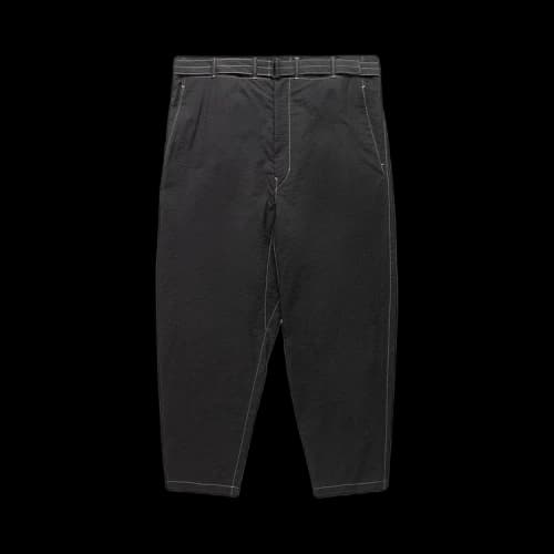 Lemaire Belted Carrot Pants 'Black'