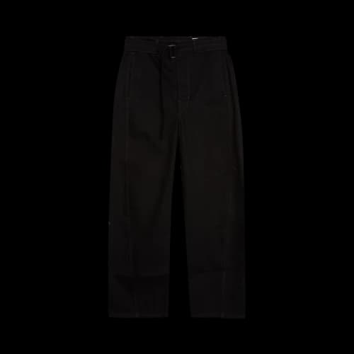Lemaire Twisted Belted Pants 'Black'