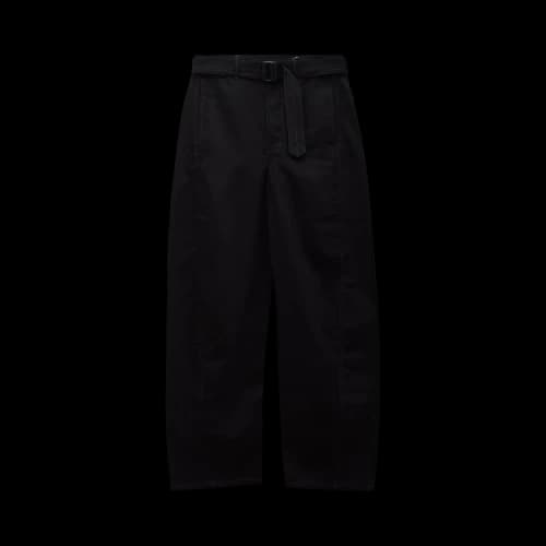 Lemaire Twisted Belted Pant 'Black'