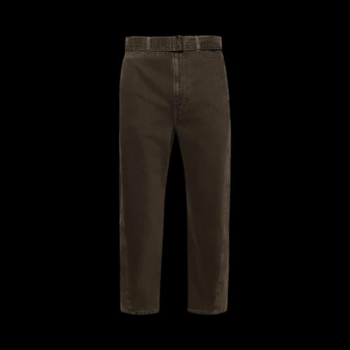 Lemaire Twisted Belted Pants 'Moss Green'