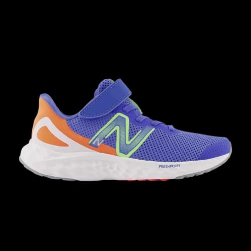 New Balance Fresh Foam Arishi v4 Bungee Lace Little Kid Wide 'Bright Lapis Neon Dragonfly'