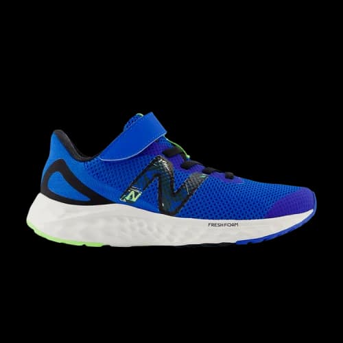 New Balance Fresh Foam Arishi v4 Bungee Lace Top Strap Little Kid Wide 'Blue Oasis'