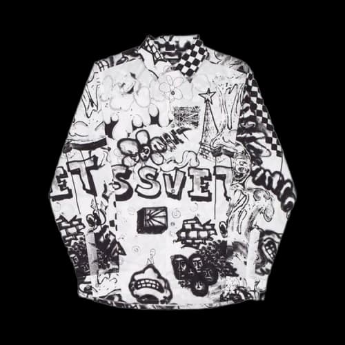 Rassvet x PACCBET Spray Manager Shirt 'White'