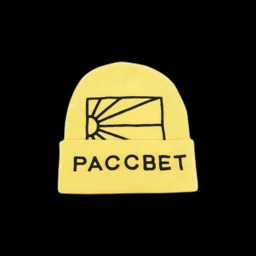 Rassvet x PACCBET Big Logo Beanie 'Yellow'