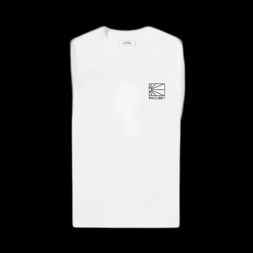 Rassvet x PACCBET Small Logo T-Shirt 'White'