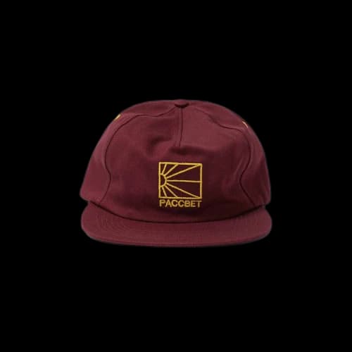Rassvet x PACCBET 5 Panel Logo Cap 'Red'