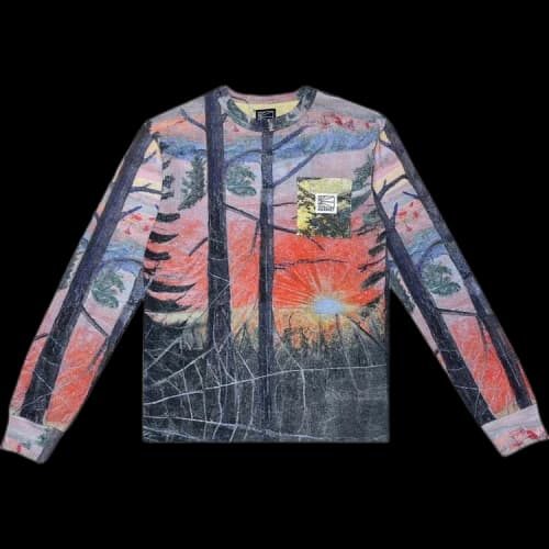 Rassvet All Over Print Long-Sleeve Tee 'Multicolor'