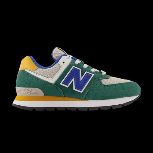 New Balance 574 Little Kid 'Nightwatch Green Cobalt'