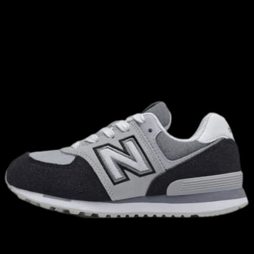 New Balance Kids' 574 Varsity Sport Grey/Black