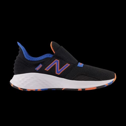 New Balance Fresh Foam Roav Slip-On Little Kid 'Black Serene Blue'