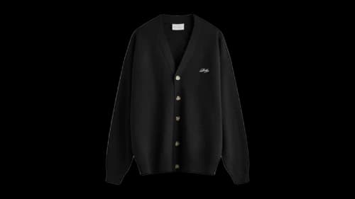 Drole de Monsieur Le Cardigan Crewneck Black
