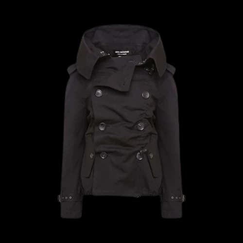 Comme des Garçons Homme Plus Deformed Twill Garment Treated Blazer 'Black'