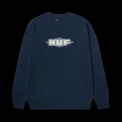 HUF Quality Crewneck 'Blue'
