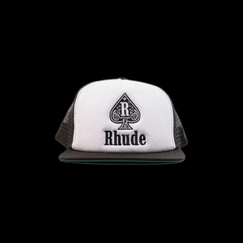 Rhude Spade Trucker Hat 'Black/White'