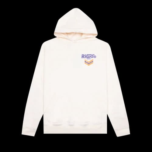 Rhude Fuel Hoodie 'Vintage White'