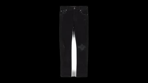 AMIRI Kids' Broken Jeans Black