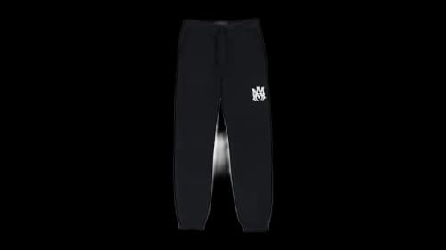 AMIRI Kids' MA Logo Sweatpants Black