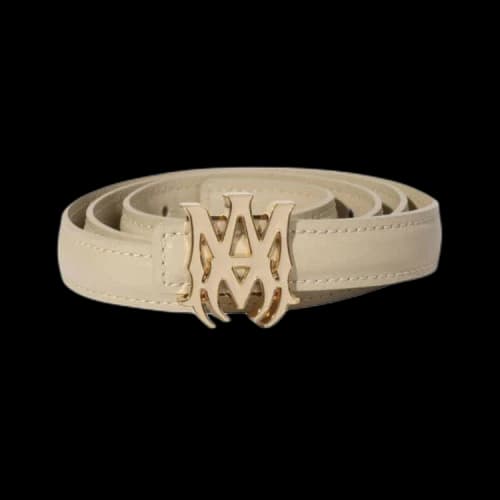 Amiri MA Belt 'Alabaster'