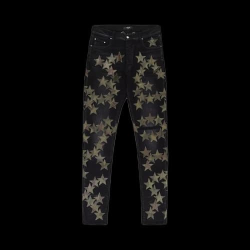 Amiri Chemist Camo Jean Skinny Jeans 'Black'