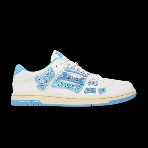 Amiri Skel Top Low 'Bandana - White Blue'