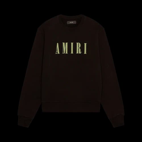 Amiri Core Logo Crew 'Black/Loden'