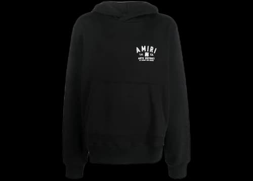 AMIRI Stencil Hooded Sweatshirt Black/White