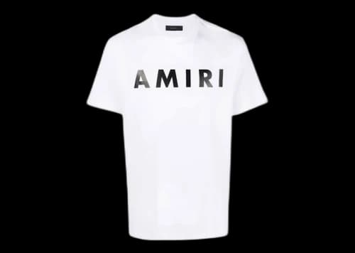 AMIRI Army Logo T-Shirt White/Black