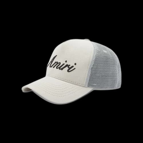 Amiri Full Canvas Hat 'Alabaster'