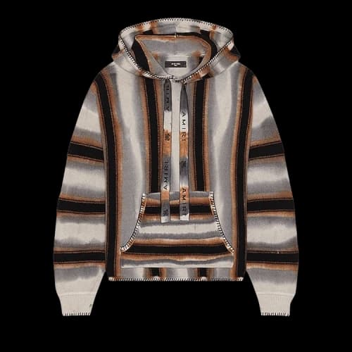Amiri Baja Stripe Hoodie 'Multicolor'