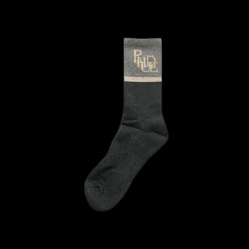 Rhude Logo Heather Sport Sock 'Heather Grey'