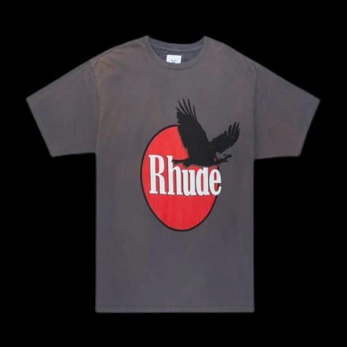 Rhude Eagle Logo Tee 'Vintage Grey'