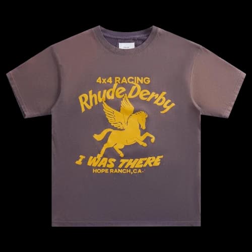 Rhude Derby Tee 'Vintage Grey'