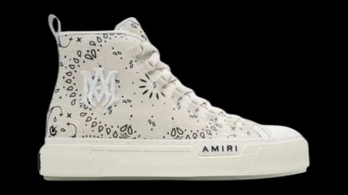 Amiri Court High Bandana Alabaster (Women's)