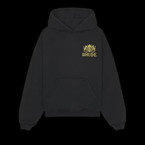 Rhude Cresta Hoodie 'Vintage Black'