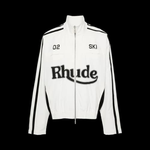 Rhude Ski Track Jacket 'White/Black'