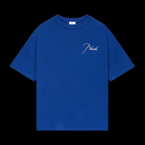 Rhude Reverse Tee 'Vintage Cobalt Blue'