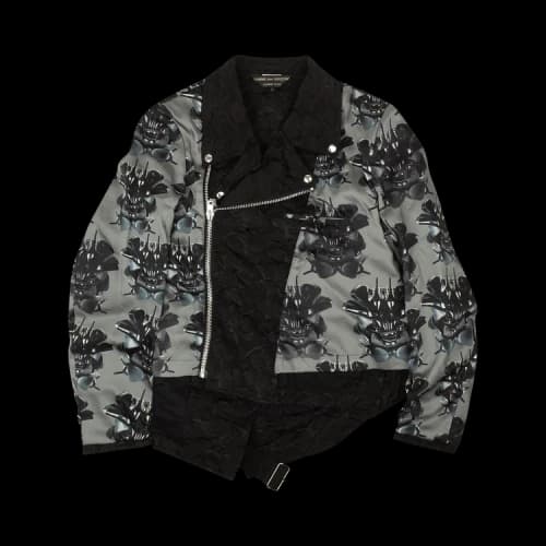 Comme des Garçons Homme Plus Panelled Biker Jacket 'Multicolor'