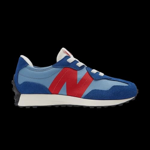 New Balance 327 Little Kid Wide 'Inkwell True Red'