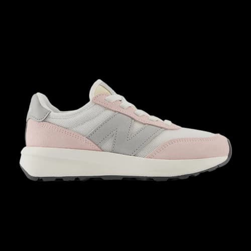 New Balance 370 Bungee Lace Little Kid Wide 'Shell Pink'