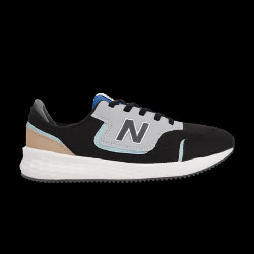 New Balance X-70 Wide Little Kids 'Black Grey Blue'