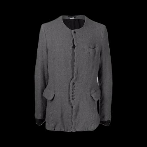 Comme des Garçons Homme Plus Round Neck 7 Button Jacket 'Grey'