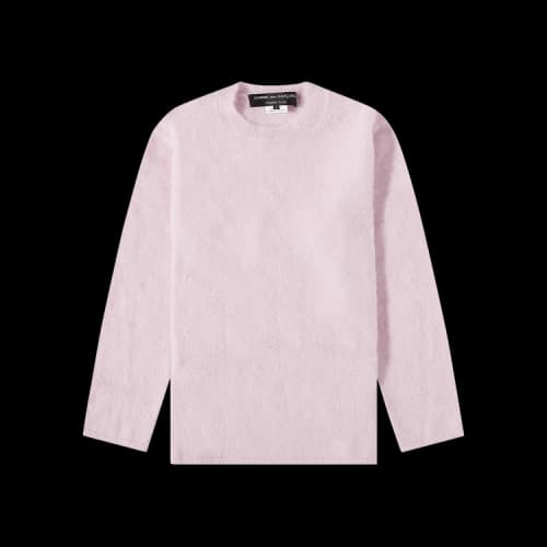 Comme des Garçons Homme Plus Mohair Sweater 'Pink'